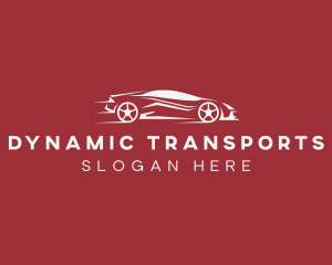 Transportation Sports Car logo design