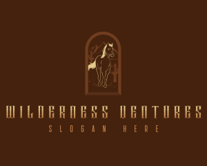 Western Horse Ranch logo design