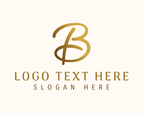 Calligraphy logo example 1