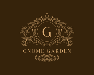 Garden Wedding Event logo design