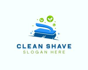 Eco Cleaning Brush logo design