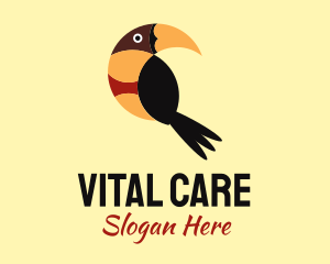 Tropical Toucan Bird logo
