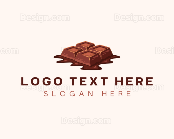 Sweet Chocolate Candy Logo