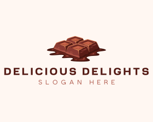 Sweet Chocolate Candy logo design