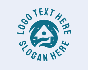 Teal House Cleaning logo
