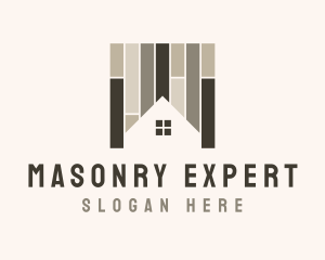 House Floorboard Tile logo design