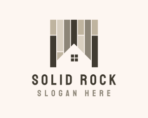 House Floorboard Tile logo design