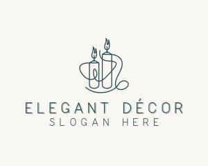 Candle Maker Decoration logo design