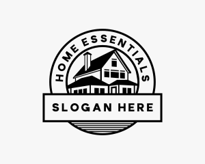 Home Roofing  Residence logo design