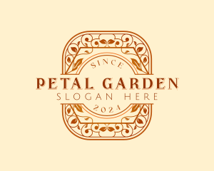 Luxury Floral Vine logo design