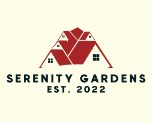 Residential Apartment Neighborhood logo design