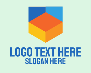Shield - Colorful Digital Shield logo design