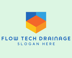 Colorful Digital Tech  logo design