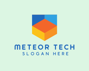 Colorful Digital Tech  logo design