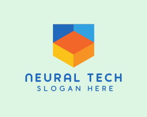 Colorful Digital Tech  logo design