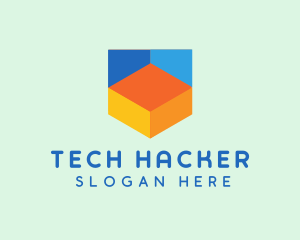 Colorful Digital Tech  logo design