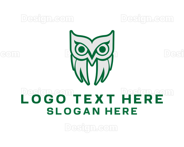 Old Bird Owl Logo