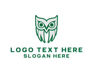 Old Bird Owl logo