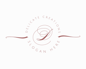 Elegant Boutique Ribbons logo design