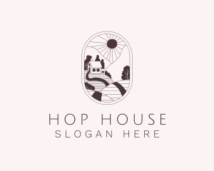 Homestead House Farm  logo design