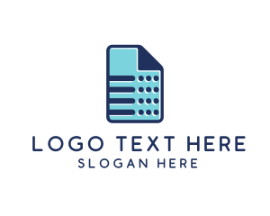 File Sheet Document logo