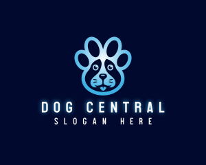 Paw Print Veterinary logo design