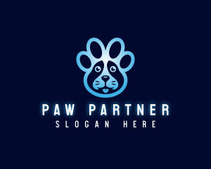 Paw Print Veterinary logo design