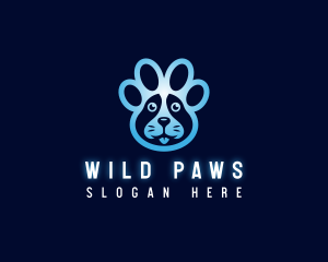 Paw Print Veterinary logo design