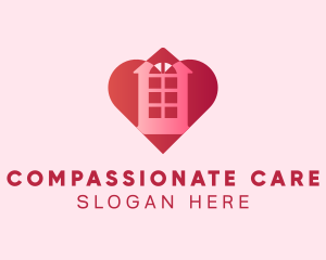 Heart Mansion Care logo design