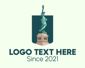 Statue of Liberty logo design