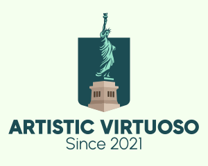 Statue of Liberty logo design