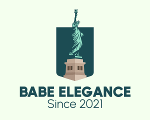 Statue of Liberty logo design