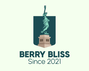 Statue of Liberty logo design