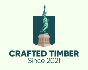 Statue of Liberty logo design