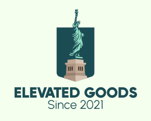 Statue of Liberty logo design