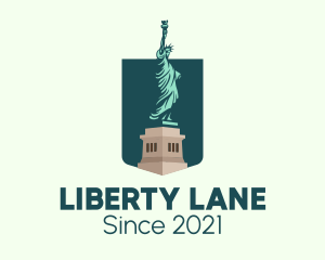 Statue of Liberty logo design