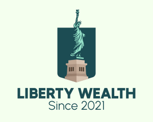 Statue of Liberty logo design