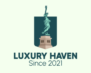 Statue of Liberty logo design