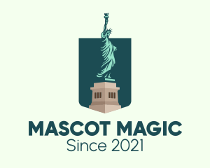 Statue of Liberty logo design