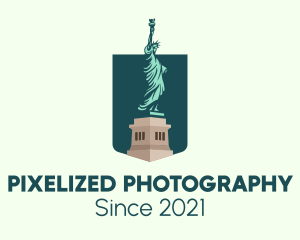 Statue of Liberty logo design