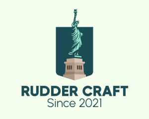 Statue of Liberty logo design