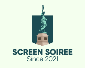 Statue of Liberty logo design