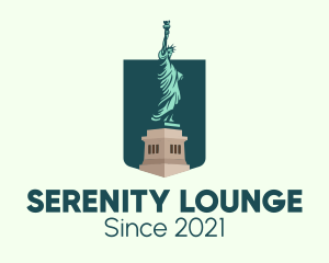 Statue of Liberty logo design