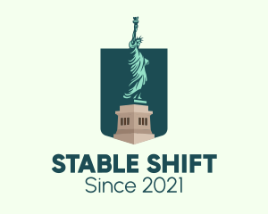 Statue of Liberty logo design