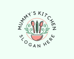 Baking Bowl Kitchen logo design