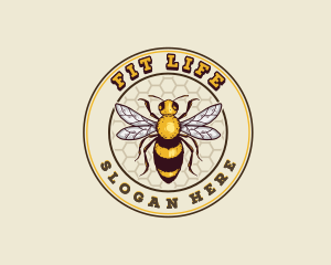 Organic Honey Bee logo