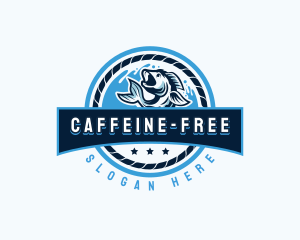 Ocean Fishing Restaurant logo design