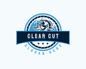 Ocean Catch Fishing logo design