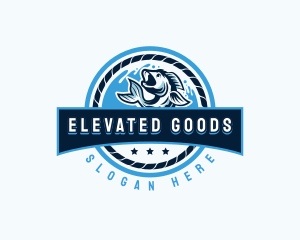 Ocean Catch Fishing logo design