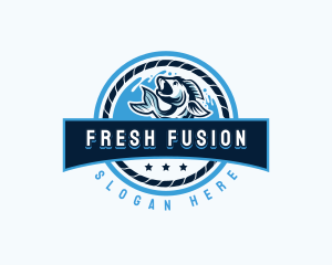 Ocean Catch Fishing logo design